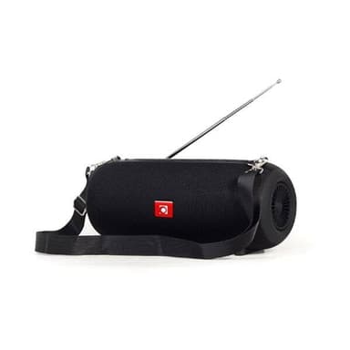 Bærbar Bluetooth-høyttaler med FM-radio - Svart