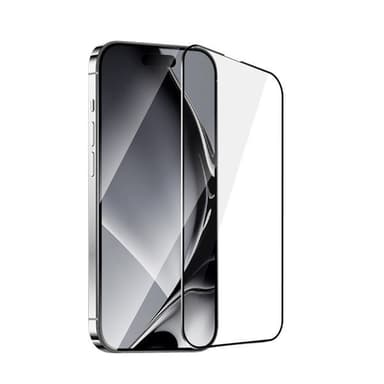 Herdet skjermbeskytter for Samsung Galaxy A16 4G / A16 5G - Svart metallramme
