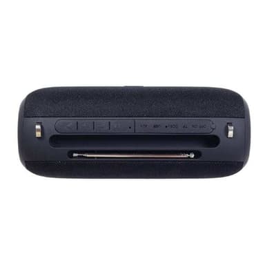 Bærbar Bluetooth-høyttaler med FM-radio - Svart