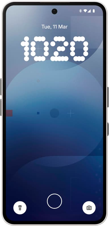 Nothing Phone (3a) 5G smarttelefon 12/256GB (hvit)