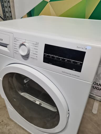 Bosch varmepumpetørketrommel WTW85L48SN - brukt