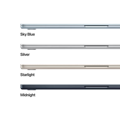MacBook Air 15 M4 24/512GB (Midnatt)