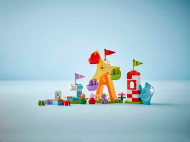 LEGO DUPLO Peppa Gris på tivoli 10453