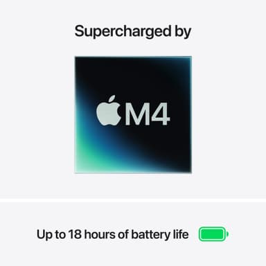 MacBook Air 15 M4 24/512GB (Midnatt)