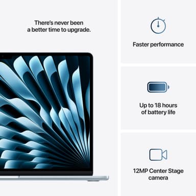 MacBook Air 15 M4 16/256GB (Himmelblå)