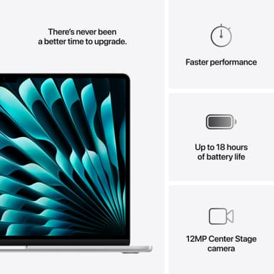 MacBook Air 15 M4 16/512GB (Sølv)