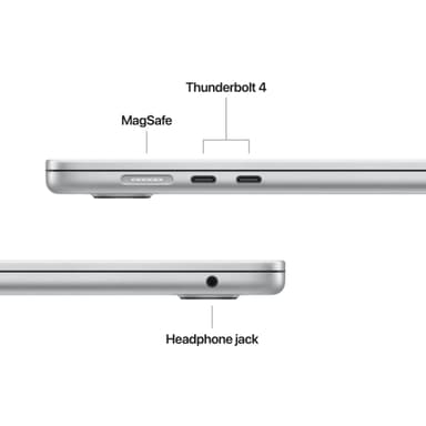 MacBook Air 15 M4 16/512GB (Sølv)