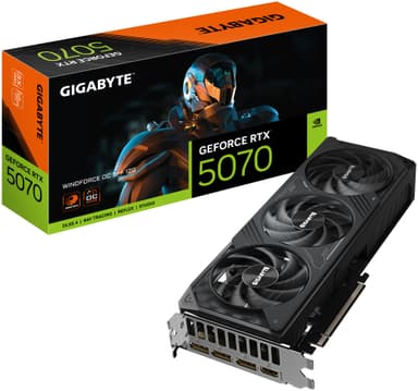 Gigabyte GeForce RTX 5070 Windforce grafikkort