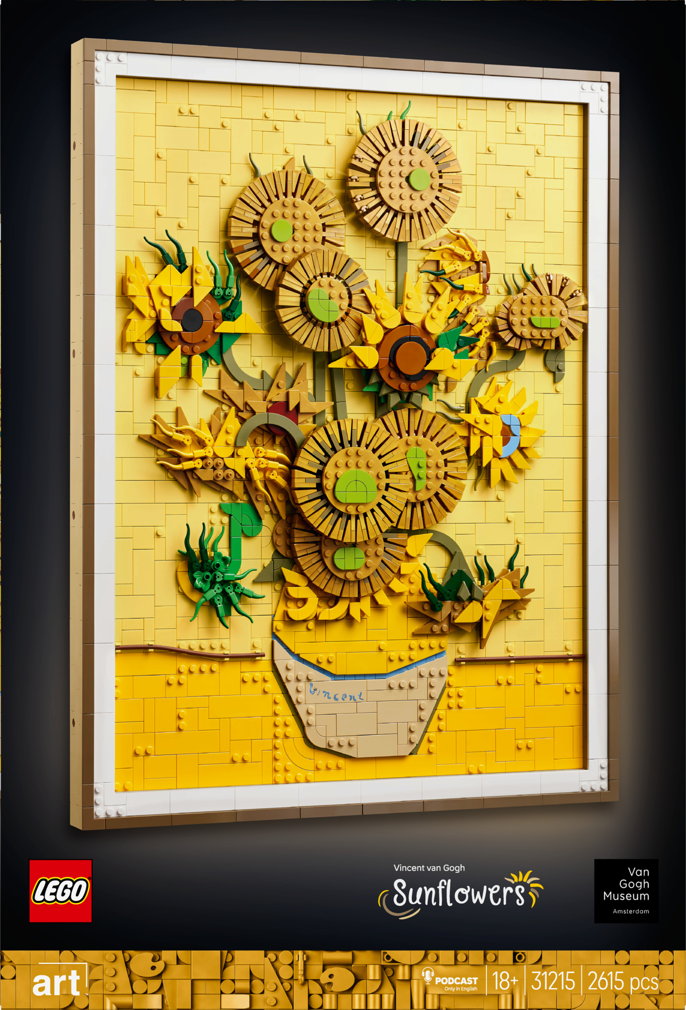 LEGO Art Vincent van Gogh Solsikker 31215