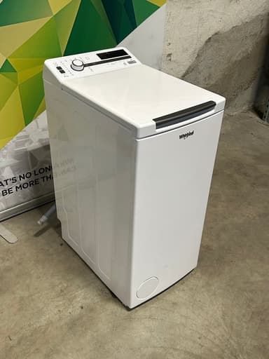 Whirlpool toppmatet Vaskemaskin TDLR 70230 - brukt