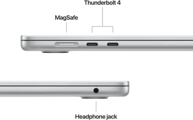 MacBook Air 15 M4 16/256GB (Sølv)