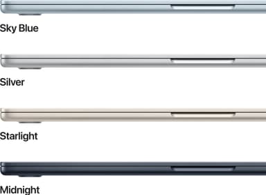 MacBook Air 15 M4 16/512GB (Stjerneskinn)