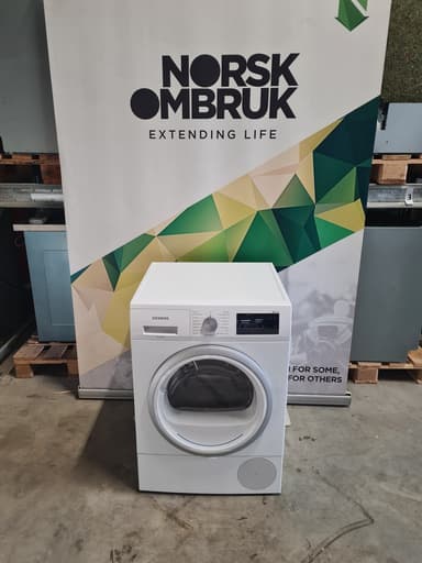 Siemens varmepumpe-tørketrommel WT45RVE8DN - brukt