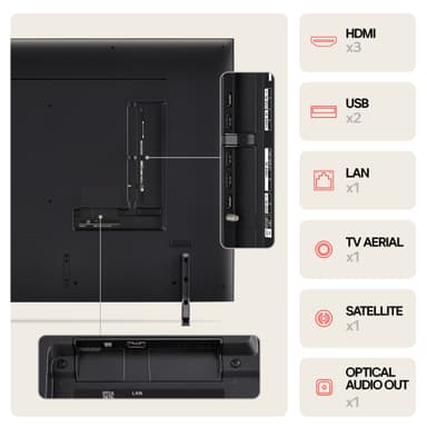 LG 65" QNED 80 4K QNED TV (2024)