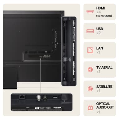 LG 65" QNED 91 4K QNED TV (2024)