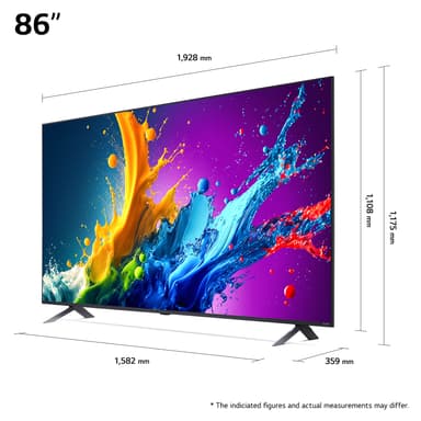 LG 86" QNED 80 4K QNED TV (2024)