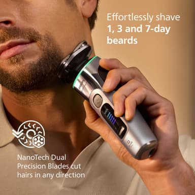 Philips i9000 Prestige Ultra barbermaskin XP9404/46 (sølv)
