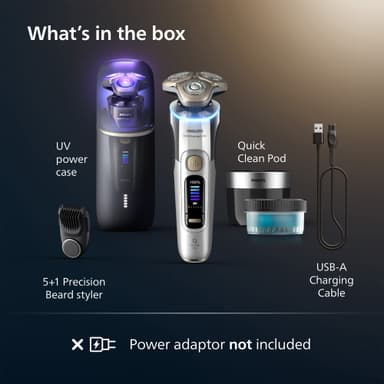 Philips i9000 Prestige Ultra barbermaskin XP9404/46 (sølv)