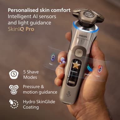 Philips i9000 Prestige Ultra barbermaskin XP9403/31 (gull)