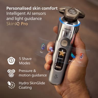 Philips i9000 Prestige Ultra barbermaskin XP9404/46 (sølv)