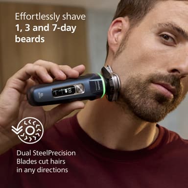 Philips i9000 Prestige barbermaskin XP9201/30 (blå)