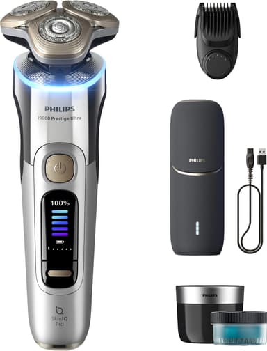 Philips i9000 Prestige Ultra barbermaskin XP9404/46 (sølv)