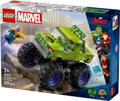 LEGO Marvel Hulk-monstertruck mot Thanos 76312