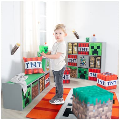 Phoenix Minecraft pouf (2-pk)