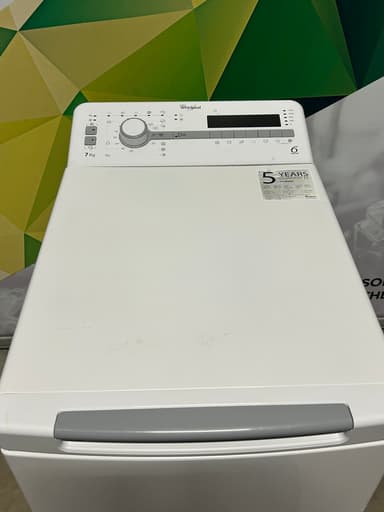 Whirlpool toppmatet Vaskemaskin TDLR 70210 - brukt