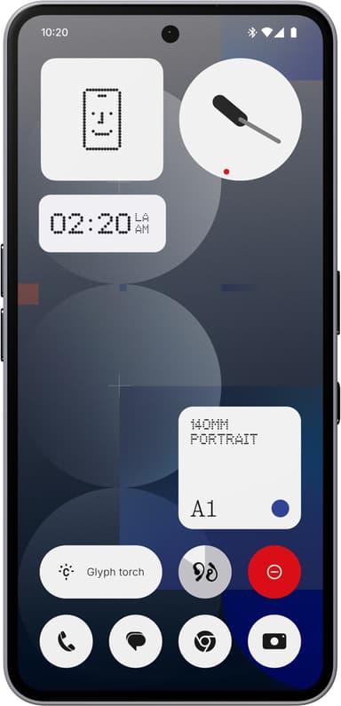 Nothing Phone (3a) Pro smarttelefon 12/256GB (grå)