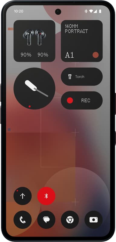 Nothing Phone (3a) Pro smarttelefon 12/256GB (sort)