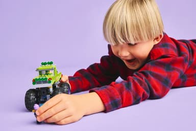 LEGO Marvel Hulk-monstertruck mot Thanos 76312