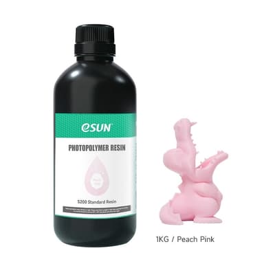 eSUN S200 Resin 1kg - Peach Pink
