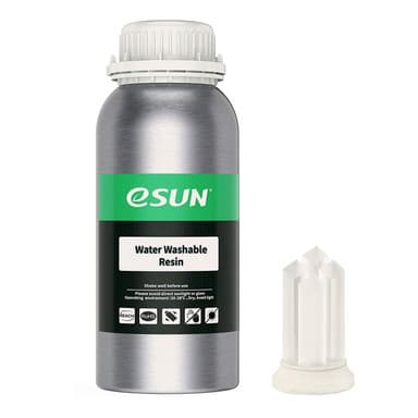 eSUN Water Washable Resin 0.5kg - Clear