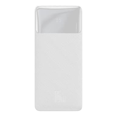 Powerbank Baseus Bipow 20000mAh, 15W (hvit)