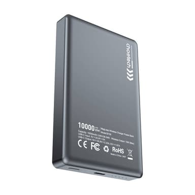 Choetech powerbank B739 10000mAh 20W PD tynn (svart)