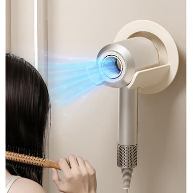 Dyson hårfønerholder for veggmontering Hvit