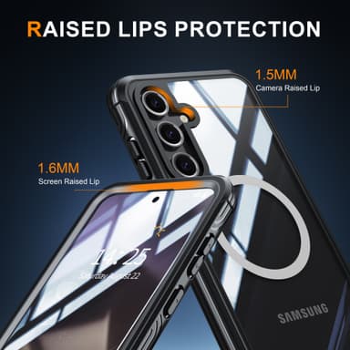 Samsung A16 telefondeksel, 9H herdet glass