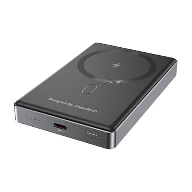 Choetech powerbank B739 10000mAh 20W PD tynn (svart)