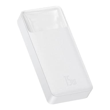 Powerbank Baseus Bipow 20000mAh, 15W (hvit)