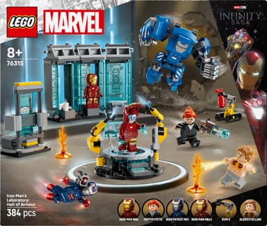 LEGO Marvel Iron Mans laboratorium Draktgalleriet 76315