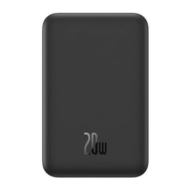 Magnetisk Mini Powerbank Baseus 5000mAh, USB-C 20W (svart)