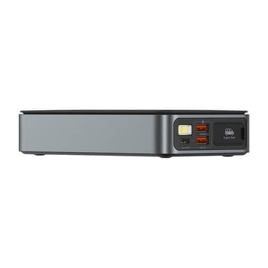 Powerbank/Baseus Super Energy PRO bilstarter, 1600A, USB (svart)