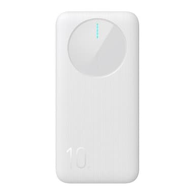 Joyroom Powerbank JR-PBF12 2.4A LED 10000mAh (hvit)