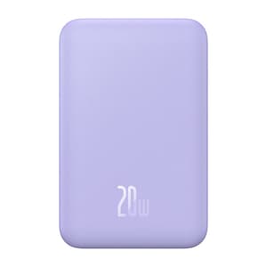 Magnetisk Mini Powerbank Baseus 5000mAh 20W (lilla)
