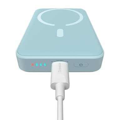 Powerbank Baseus Magnetic Mini 10000mAh, USB-C 20W MagSafe (blå)
