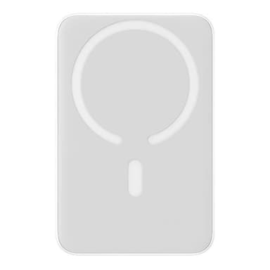 Powerbank Baseus Magnetic, 10000mAh, USB-C 20W, MagSafe (hvit)
