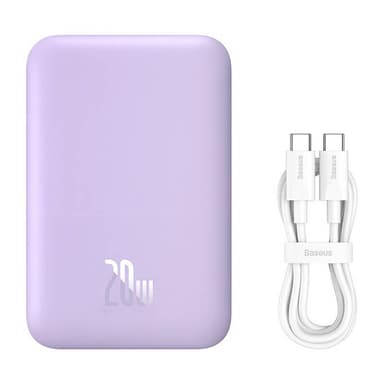 Powerbank mini Baseus 6000 mAh 20W (lilla)