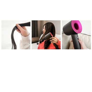 Silver Curling Diffuser for Dyson Supersonic hårføner HD01 HD02 HD03 HD04 HD08