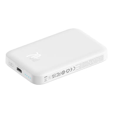 Powerbank Baseus Magnetic Mini 6000mAh 20W MagSafe (hvit)